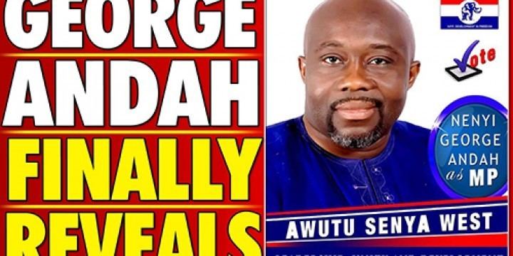 George Nenyi Andah George Andah Finally Reveals His NPP Colour Herald