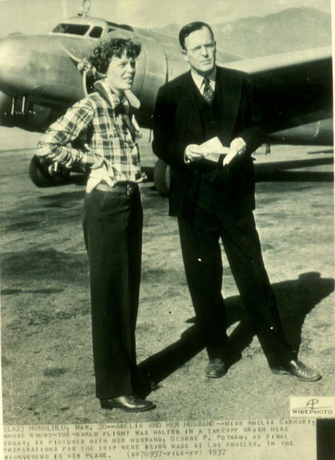 George P. Putnam 88909 Miss Amelia Earhart Whose RoundtheWorld Flight
