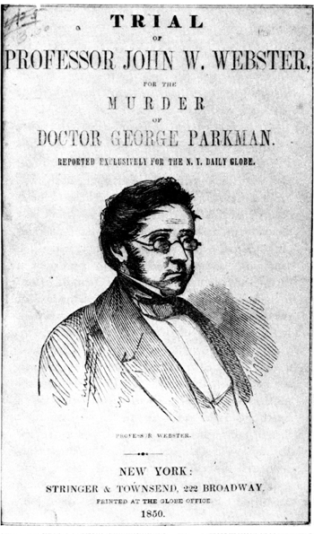 George Parkman Parkman amp Webster