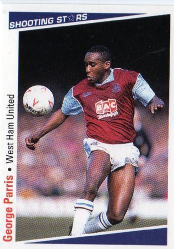 George Parris WEST HAM UNITED George Parris 309 SHOOTING STARS 1991 92