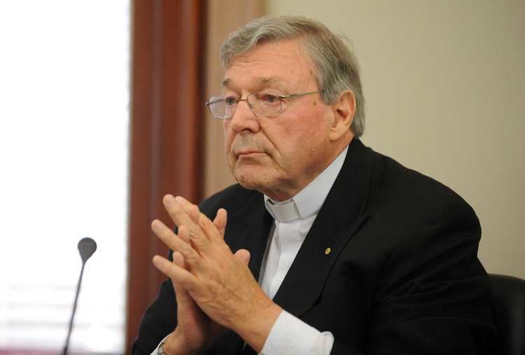 George Pell AM Cardinal George Pell appears before parliamentary