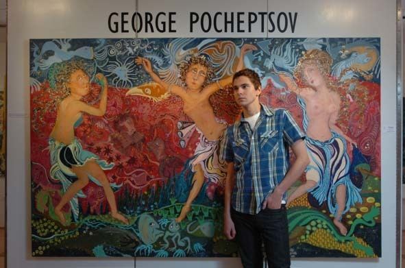 George Pocheptsov Local painter George Pocheptsov has Bon Voyage exhibit