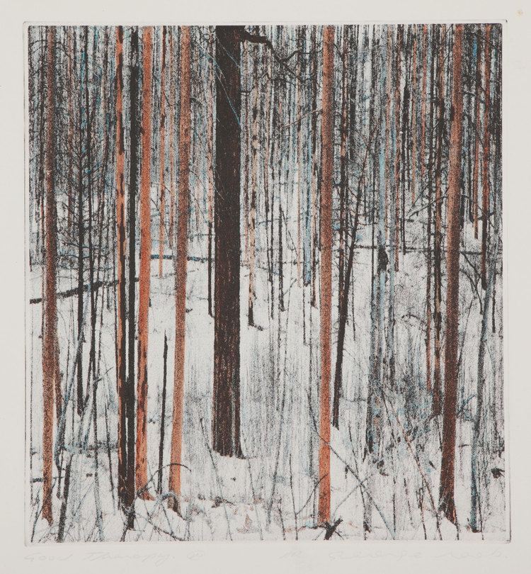 George Raab Into the Woods Etchings by George Raab Art Gallery of Peterborough