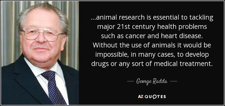 George Radda QUOTES BY GEORGE RADDA AZ Quotes