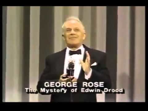 George Rose (actor) George Rose wins 1986 Tony Award for Best Actor in a