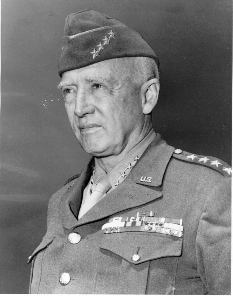 George S. Patton Photograph of General George S Patton Black Archives of