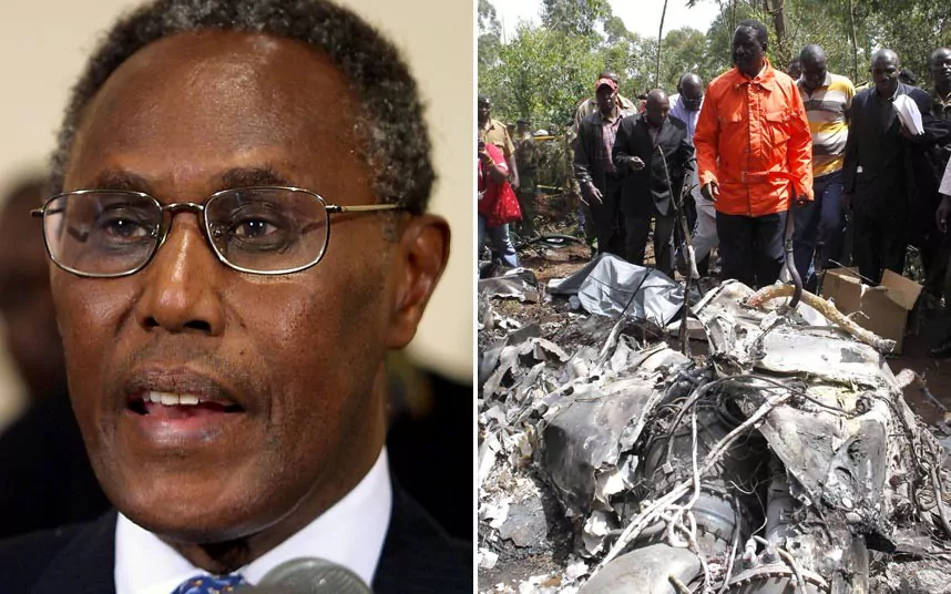 George Saitoti Kenyan minister dies in helicopter crash Telegraph