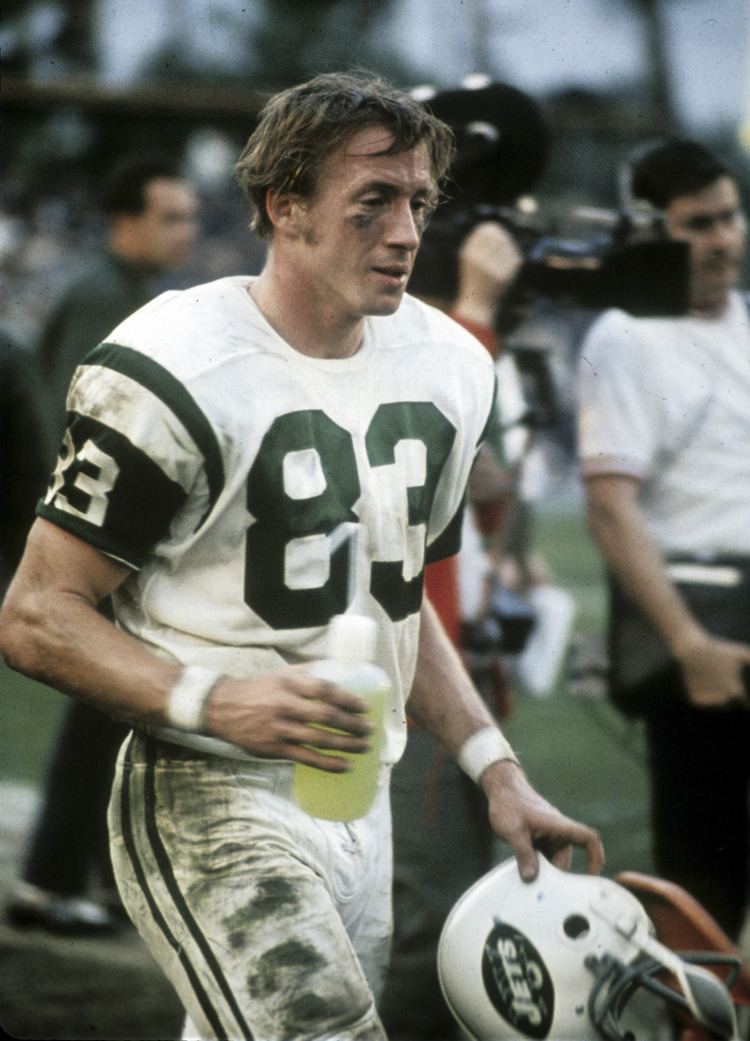 George Sauer Former Jets Wide Receiver George Sauer Dies NY Times