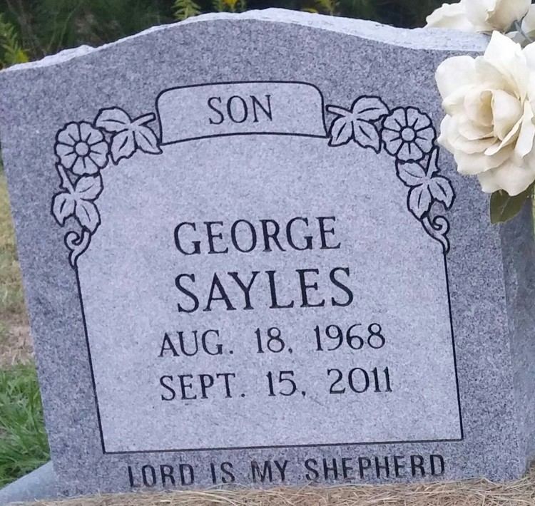 George Sayles George Sayles 1968 2011 Find A Grave Memorial
