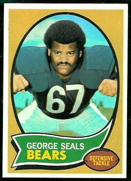 George Seals wwwfootballcardgallerycom1970Topps12GeorgeS