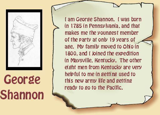 George Shannon (explorer) Private George Shannon Jefferson National Expansion Memorial US