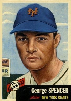 George Spencer (baseball) 1953 Topps George Spencer 115 Baseball Card Value Price Guide