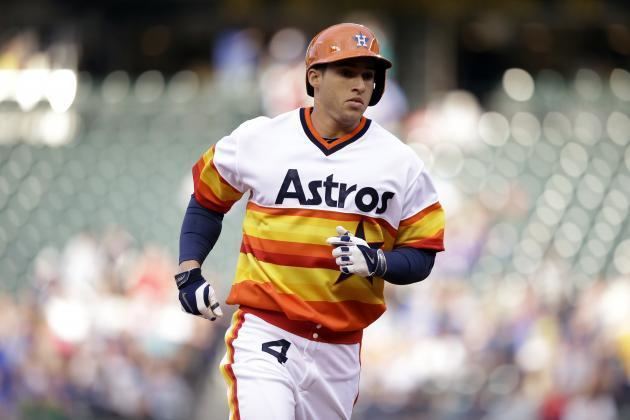 George Springer Astros39 George Springer 1st Rookie with 7 Home Runs in 7