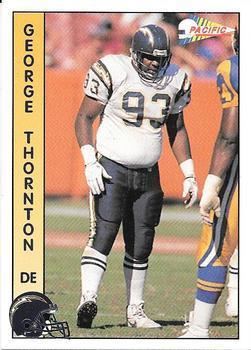 George Thornton (American football) George Thornton Gallery The Trading Card Database