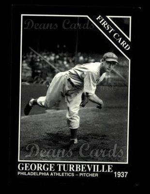 George Turbeville Amazoncom 1993 Conlon 979 First Cards George Turbeville Oakland