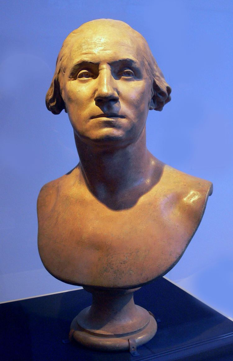 George Washington (bust by Houdon) FileHoudon George Washington bust DMAjpg Wikimedia Commons