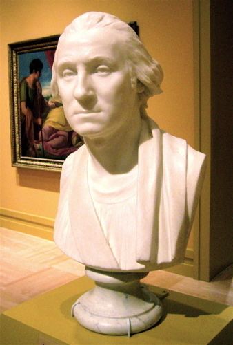 George Washington (bust by Houdon) httpsuploadwikimediaorgwikipediacommons33