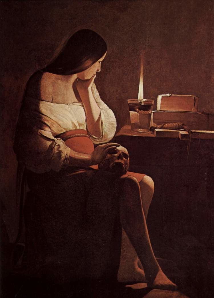 Georges de La Tour Mary Magdalene with a night light Georges de la Tour
