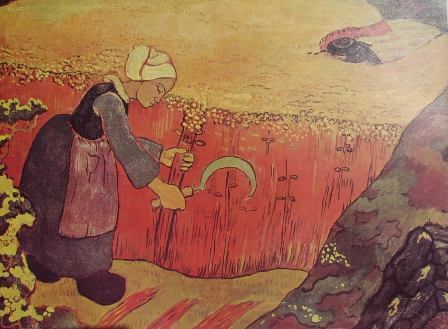 Georges Lacombe (painter) Harvesting of buckwheat in Britain Georges Lacombe