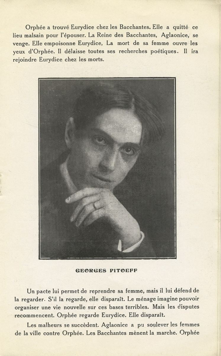 Georges Pitoëff Cocteau