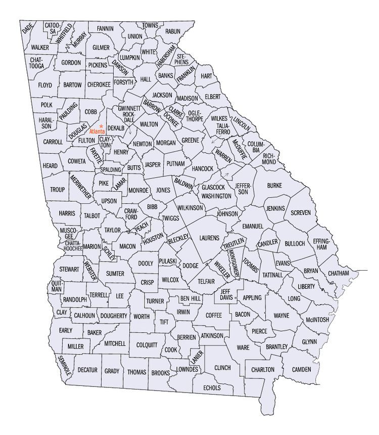 Georgia statistical areas