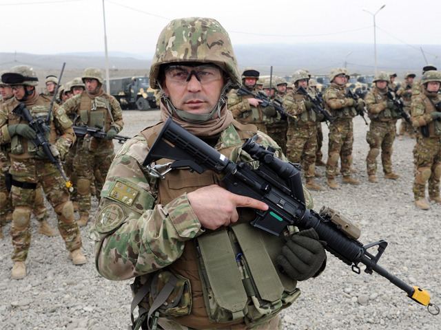 Georgian Armed Forces How Georgian Armed Forces are preparing for NATO military operation