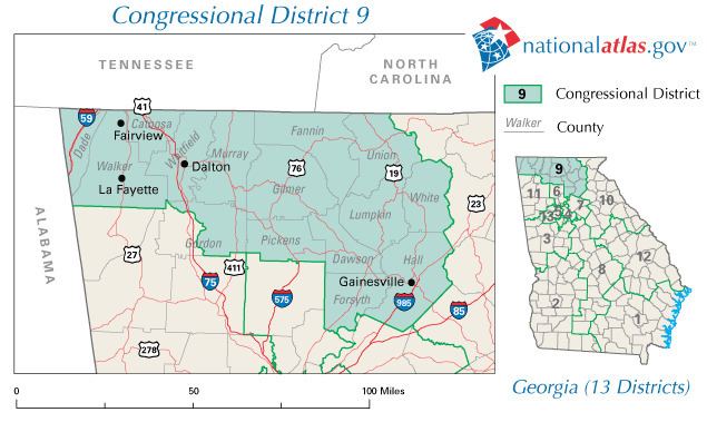 Georgia's 9th congressional district special election, 2010