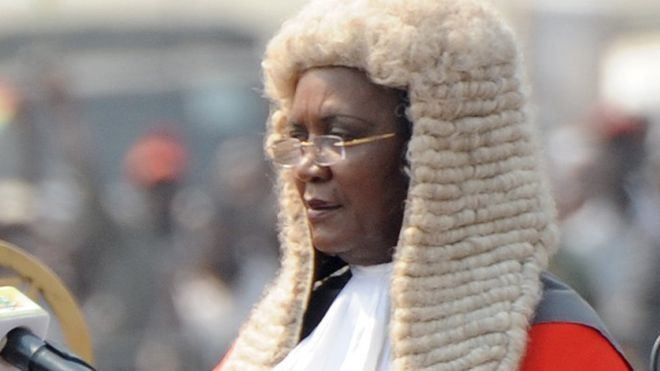 Georgina Theodora Wood Accused Ghana judges shown bribe videos BBC News