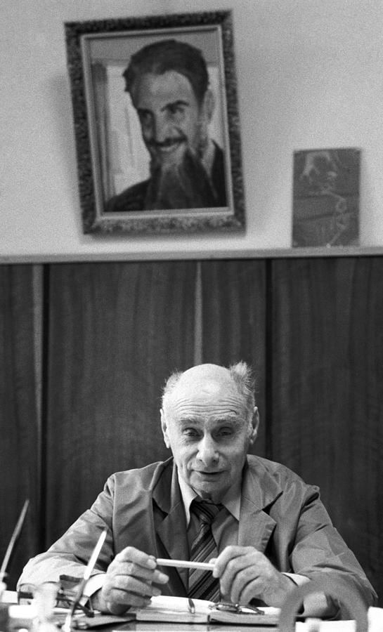 Georgy Flyorov Georgy Flyorov Soviet Nuclear Physicist Photograph by Ria Novosti