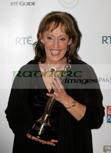 Ger Ryan Ger Ryan with Best Actress in a Lead Role Television award