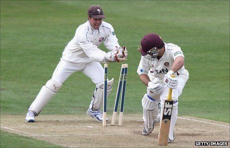 BBC Sport Cricket Kent wicketkeeper Geraint Jones awarded