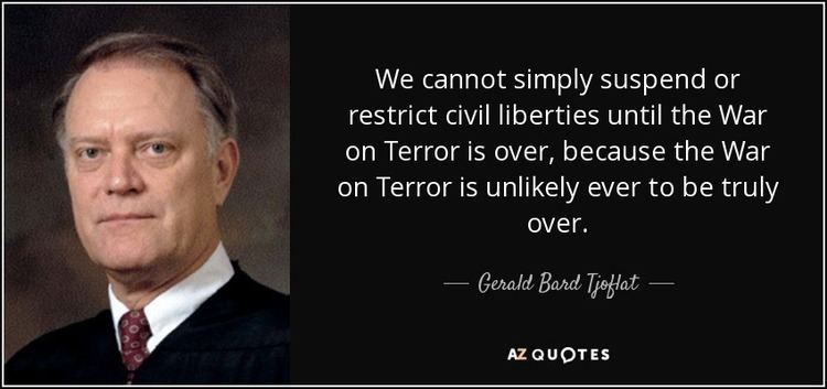 Gerald Bard Tjoflat QUOTES BY GERALD BARD TJOFLAT AZ Quotes