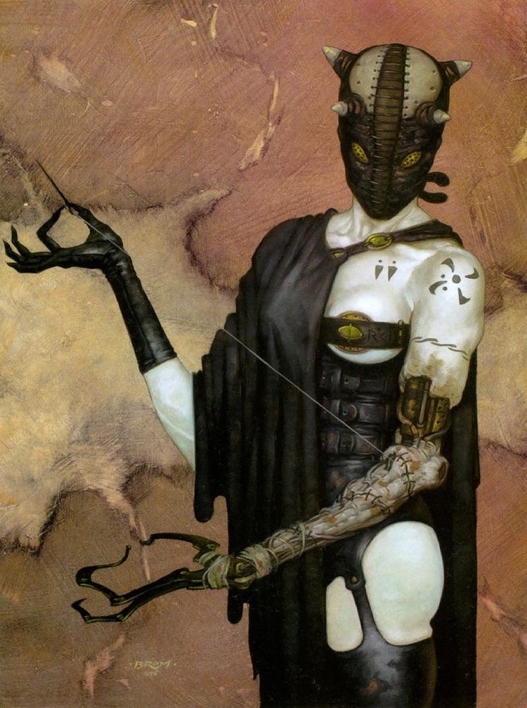 Gerald Brom Concept Art on Pinterest Cyberpunk Cyborgs and Ghosts