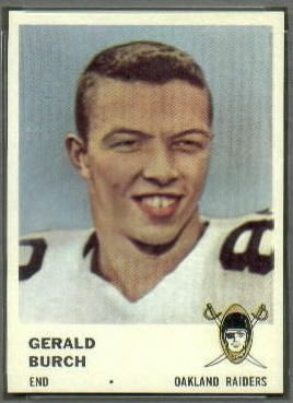 Gerald Burch Gerald Burch 1961 Fleer 193 Vintage Football Card Gallery