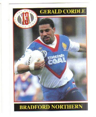 Gerald Cordle BRADFORD NORTHERN Gerald Cordle 13 MERLIN 1990 s Rugby League