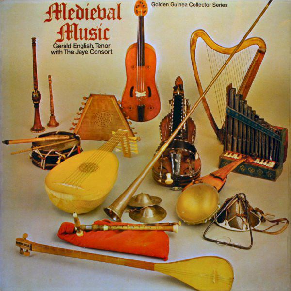Gerald English Gerald English With The Jaye Consort Medieval Music Vinyl LP