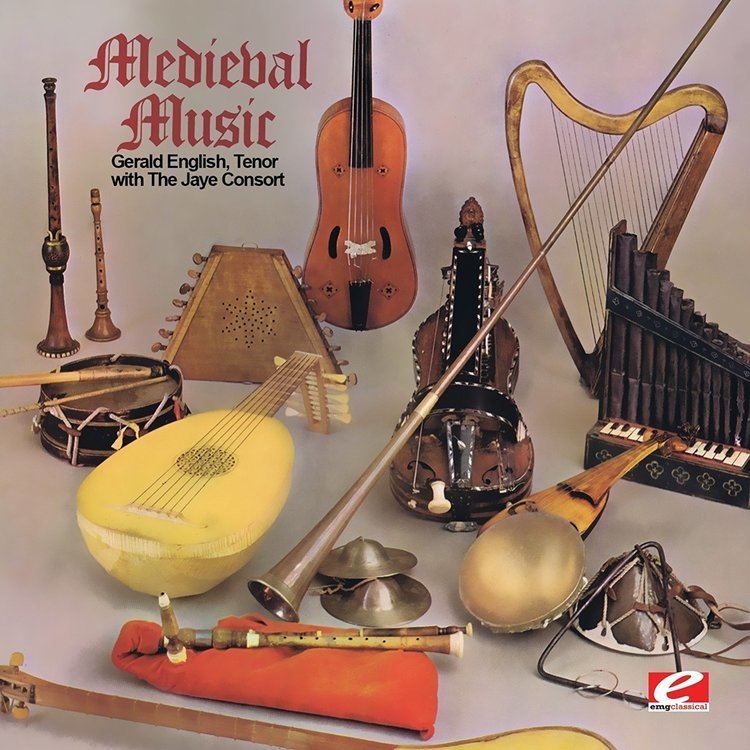Gerald English The Jaye Consort With Gerald English Medieval Music Digitally