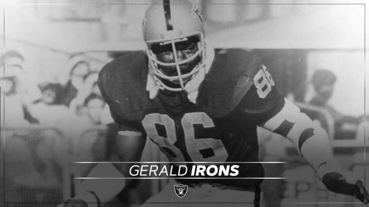 Raiders mourn the passing of Gerald Irons