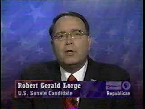 Gerald Lorge Vote Robert Gerald Lorge for US Senate Wisconsin 2006 YouTube