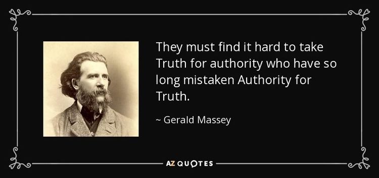 Gerald Massey TOP 25 QUOTES BY GERALD MASSEY AZ Quotes