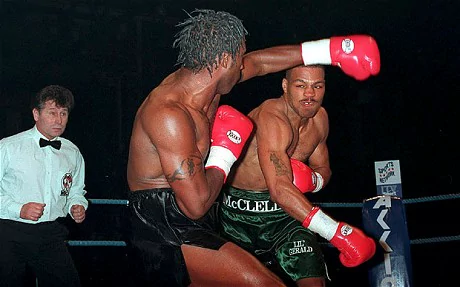 Gerald McClellan Paul Hayward Nigel Benn still fighting for redemption after tragic