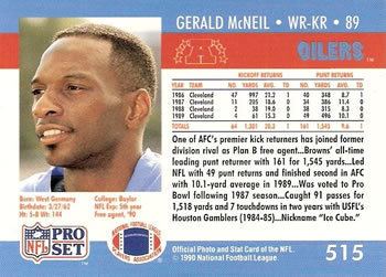Gerald McNeil The Trading Card Database Gerald McNeil Gallery