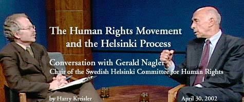 Gerald Nagler Conversation with Gerald Nagler cover page
