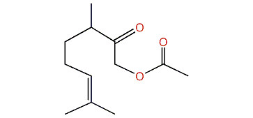 Geranyl acetate Floral Compound 2oxogeranyl acetate