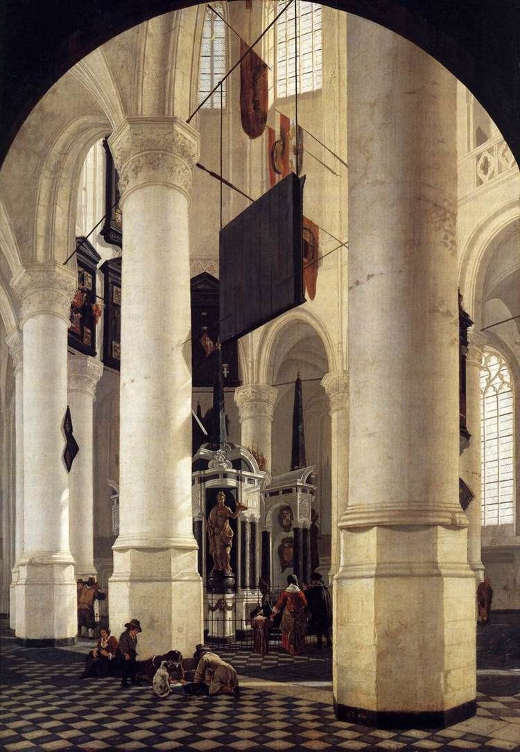 Gerard Houckgeest Interior of the Nieuwe Kerk Delft with the Tomb of