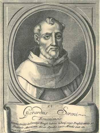 Gerard of Bologna Fr Gerard of Bologna O Carm elected Prior General Chronology