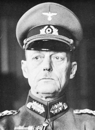 Gerd von Rundstedt Gerd von Rundstedt German field marshal Britannicacom