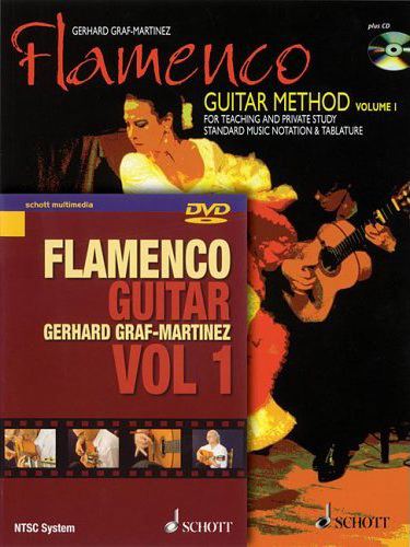 Gerhard Graf-Martinez GrafMartinez Flamenco Guitar Method Volume 1 with CD DVD