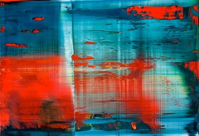 Gerhard Richter Abstract Painting 8583 Art Gerhard Richter