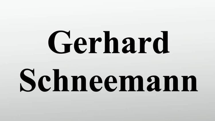 Gerhard Schneemann Gerhard Schneemann YouTube
